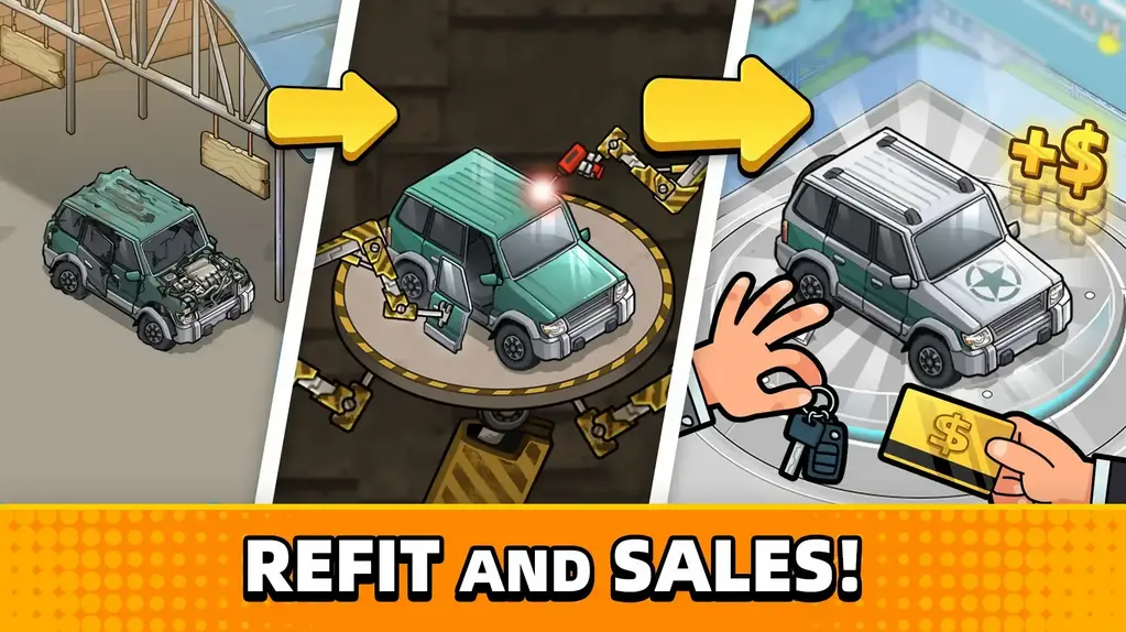 Used Car Tycoon MOD APK